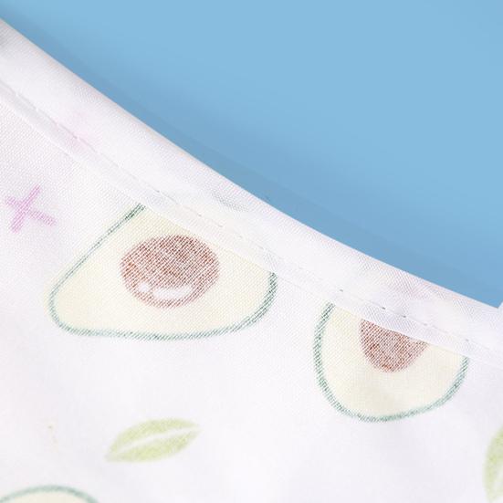 Baby-Schürze mit verstellbarem Ausschnitt, wasserdicht, weich, Lätzchen, Futterfänger, Essschürze