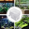 Aquarium Pflanzenhalter Aquarium Pflanzenkorb mit Haken Aquarium Pflanzenbecher Wasserpflanzenbecher Aquarium Dekoration Pflanzen Topf