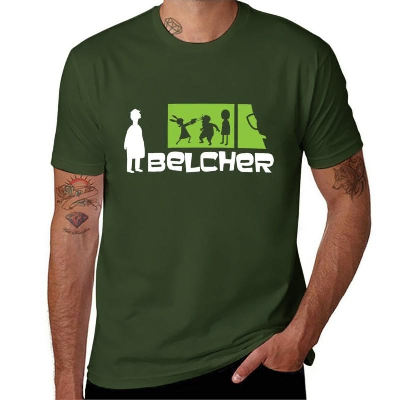 Belcher TShirt vintage t shirt black t shirts big and tall t shirts for men