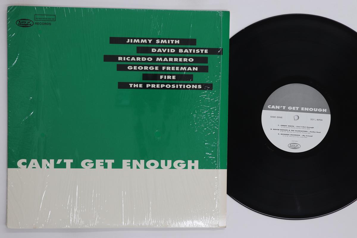 

LP Record VARIOUS Cant Get Enough LHLP006 LUV N HAIGHT 1992 US SoulFunk Used