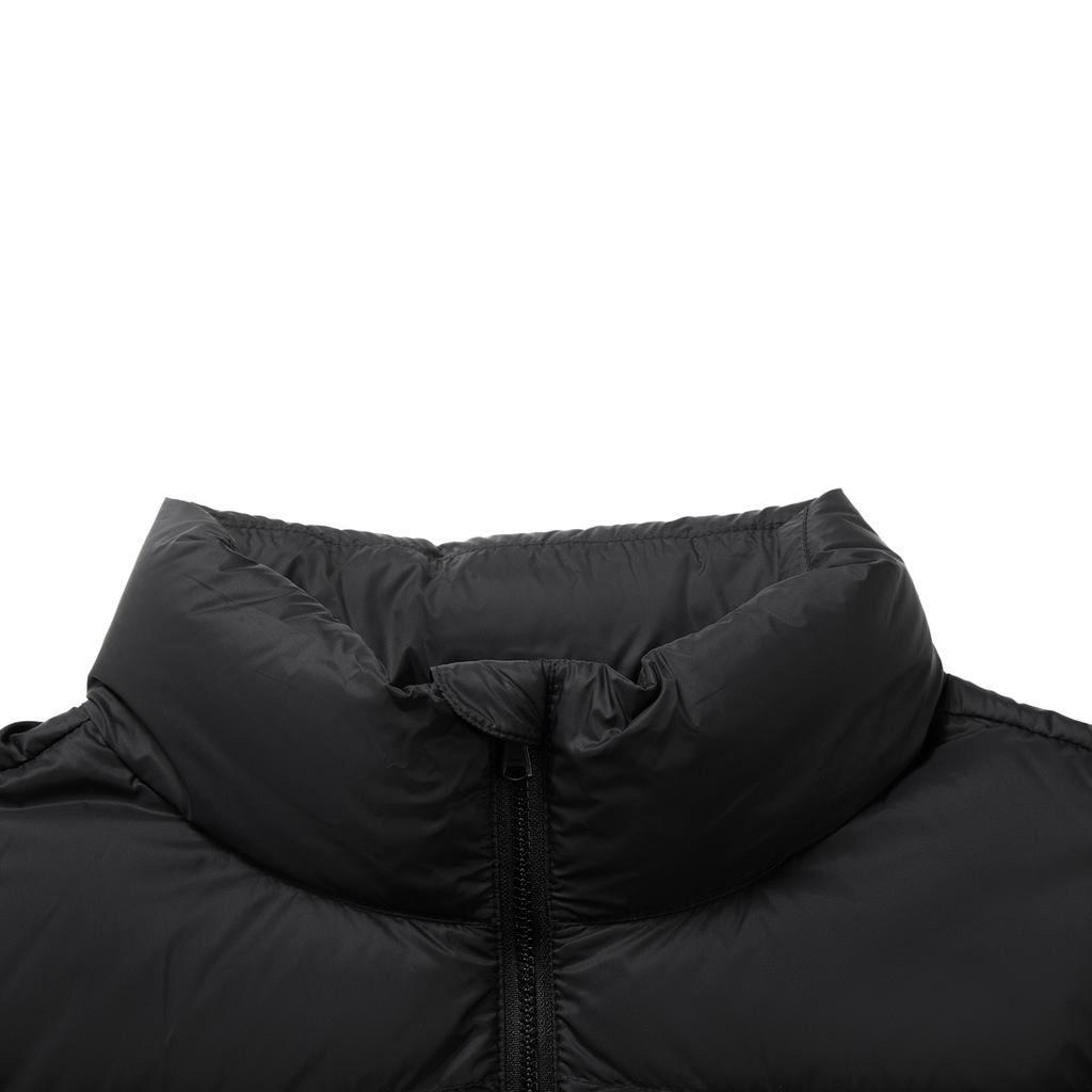 Li Ning Fitness Series Stand Collar Logo Letter Down Vest Men Vest AMRV077-3