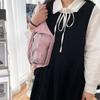 Japanese Large Capacity Transparent Itabag Purses Casual Belt Pouch Y2K Chest Bag Crossbody Bag Travel