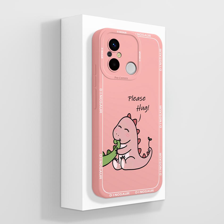 Coque Pour Redmi 12C 11A POCO C55 Coque Arrière Créative Protection Complète Protecteur Souple en Silicone Liquide Pour Redmi 12 C 11 A POCO C 55