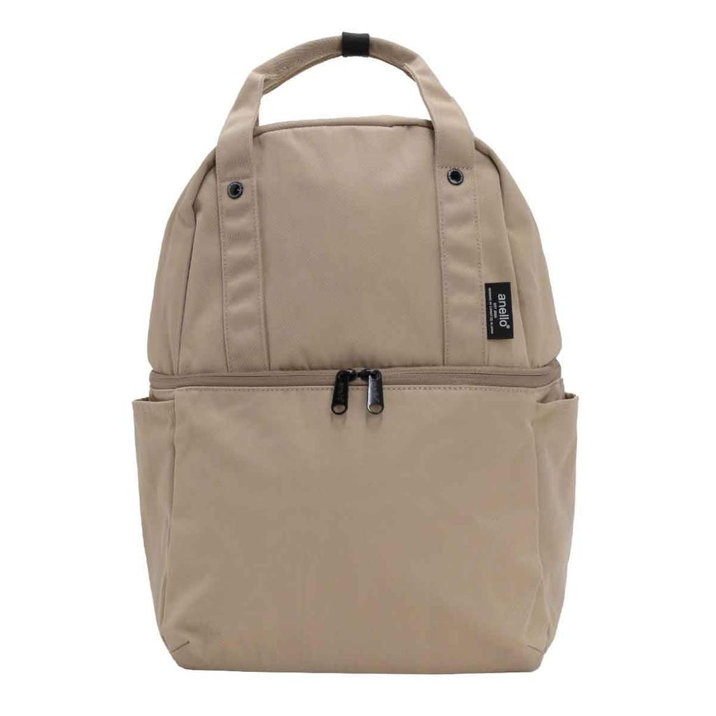 Anello LAYER ATM0615 BE Two-Layer Backpack, One Size