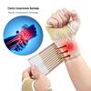 Adjustable Elastic Wristband & Half-Finger Glove for Outdoor Compression and Tennis Fitness