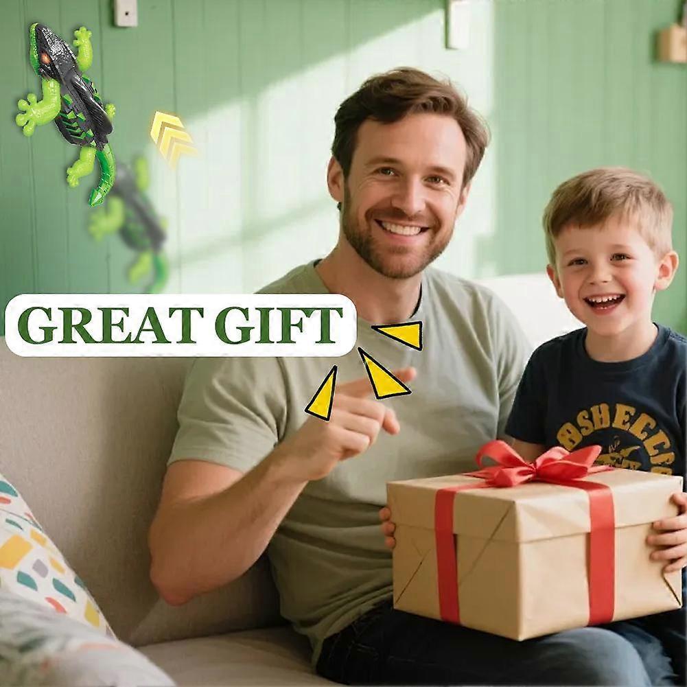 Remote Control Gecko Lizard Wall Climbing Car Simulated Animal Toy