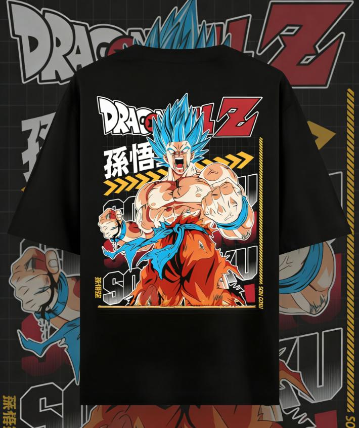 Dragon Ball 2026 Summer 100 Cotton Son Goku Printed Casual Sports Fitness Tshirt Vintage Harajuku Neutral kids Tshirt Top y2k