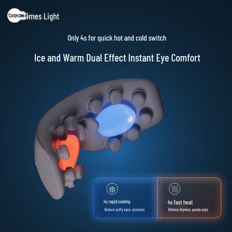 Breo See 7 Smart Eye Massager with Heat & Cold Therapy CN plug (adapter included)