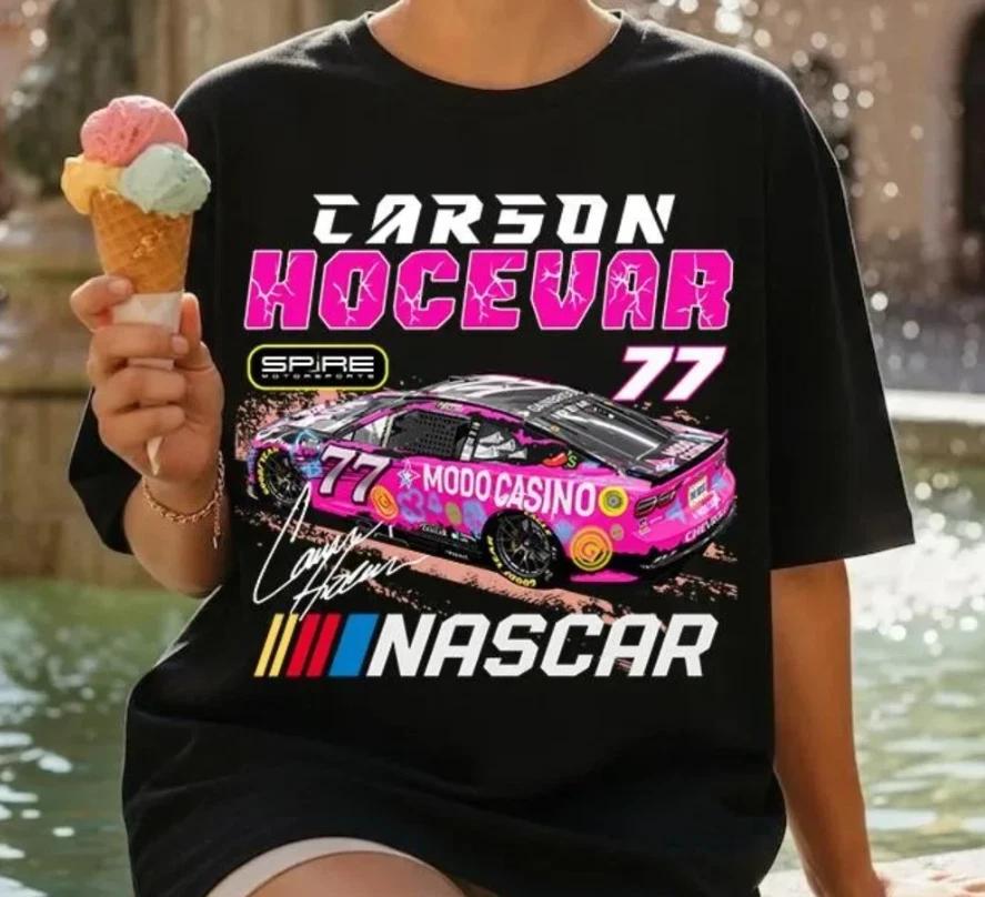 Carson Hocevar Spire Motosports Tee, Nascar Racing Graphic M