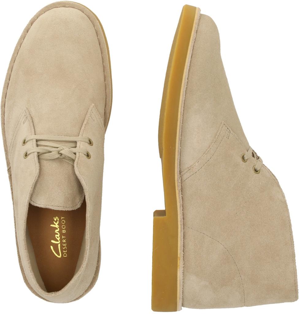 Замшевые сапоги Clarks Desert Bt Evo Sand