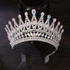 Rhinestone Wedding Crown Headwear Baroque Queen Crystal Princess Crown Bride Headdress