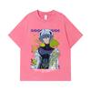 275 GSM Washed T-shirts 100% Cotton Evangelion V6 Rei Print Unisex Heavy Cotton T Shirt