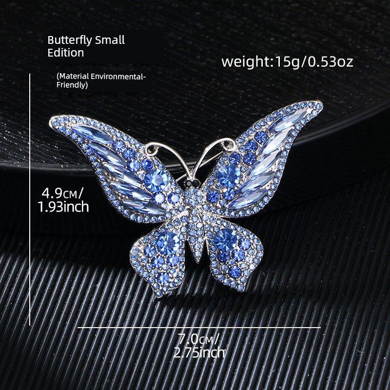 Fancy Design Fashion Fashion Maple Brooch Female Super Flash Rhinestone Leaf Pin Suit Coat Corsage Accessories