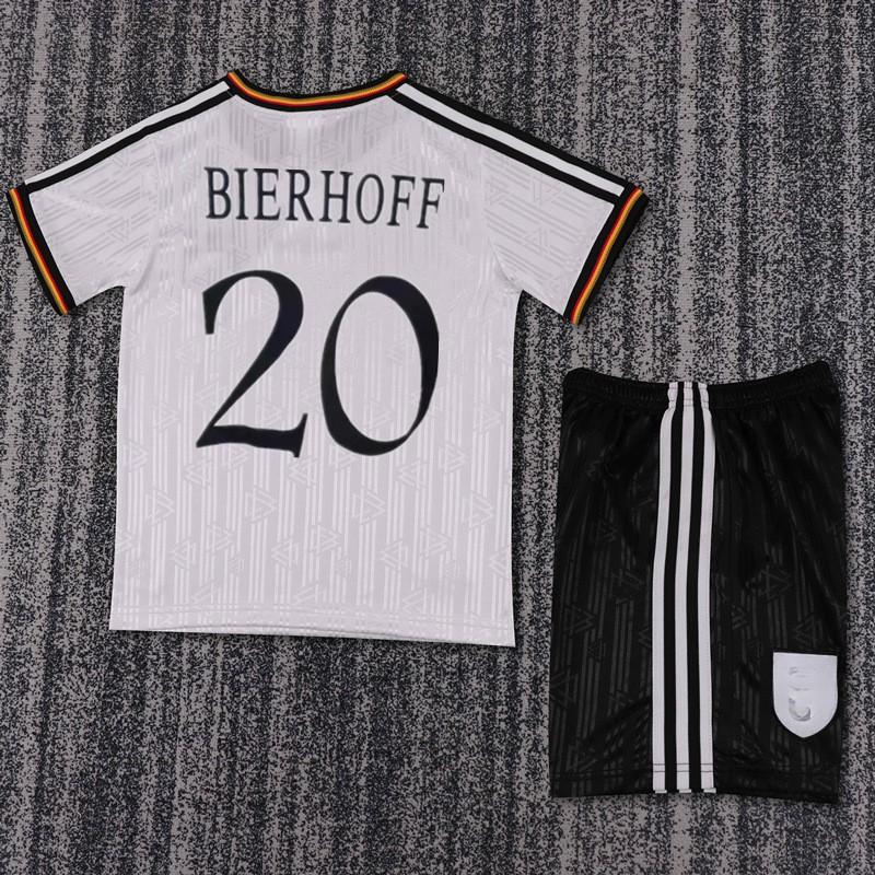 Vintage National Team Football Jerseys Retro Kids Sportswear Cycling Running Fitness