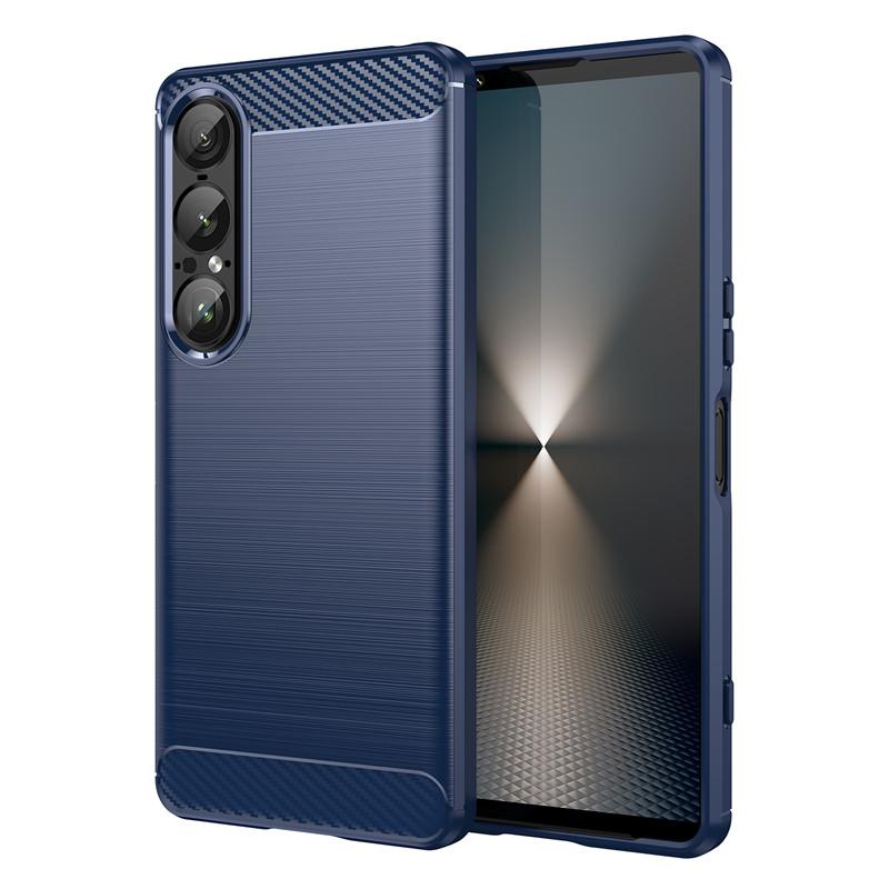 For Sony Xperia 1 VII Case Sony Xperia 1 VII Cover Shockproof Silicone Anti-Slip Brushed TPU Protective Cover Sony Xperia 1 VII