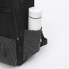Unisex Plaid Nylon Backpack Set with Shoulder Bag and Pencil Case School Bag