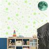 Waterproof Wall Stickers Self-Adhesive PVC Scratch-Resistant Wall Decals Removable Glow in The Dark Wall Stickers for Bathroom Living Room Bedroom