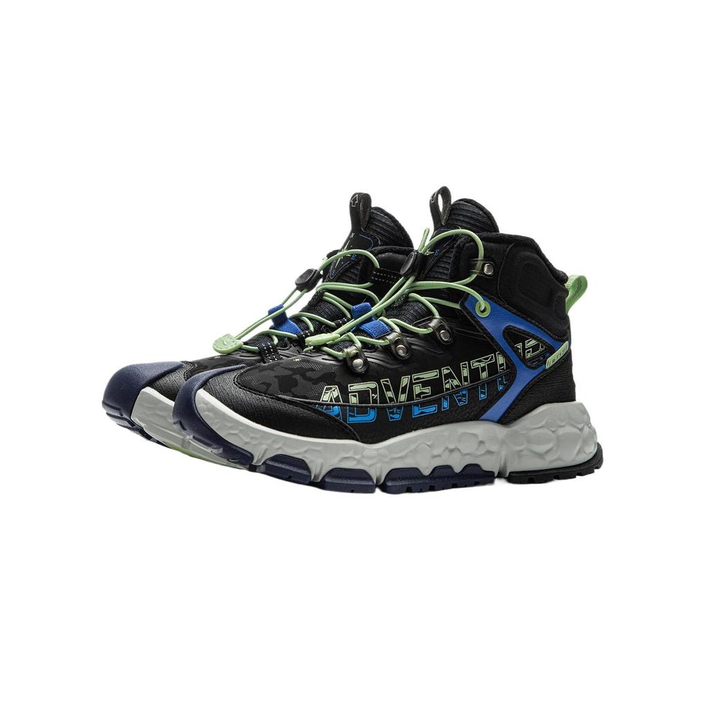 Li Ning Kinder Outdoor High-Top Schuhe Kinderschuhe Schwarz YKEU002-33