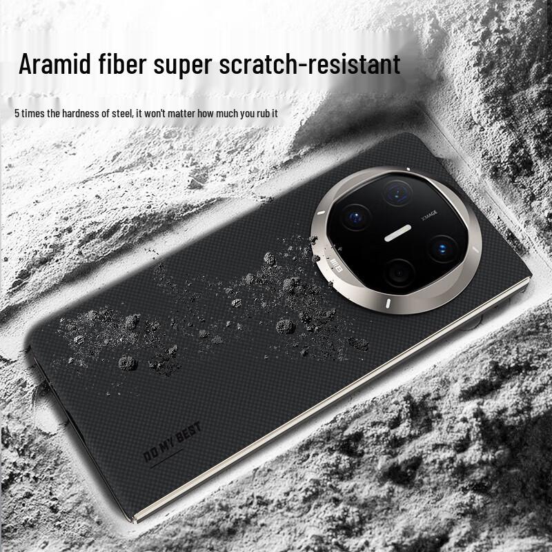 Blue Ape Mr. Kevlar Aramid Fiber Slim Anti-Drop Case for Huawei Mate X6 Folding Phone