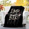 Limp Bizkit Flannel Blanket Soft All-Season Throw, Design for Camping, Car Travel, Hiking Sofa, Bed, Office Perfect Gift for Parties