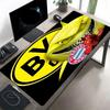 Borussia Dortmund Druck Mauspads, Anti-Rutsch Schreibtisch-Tastaturmatte, für PC Laptop Gaming Arbeiten Tägliche Nutzung, Coole Festival Überraschungsgeschenk