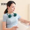 Neck Fan with Rechargeable Battery Portable Fan, Hands Free Wearable Personal 3 Speeds, Cooling for Hot Weather Mini 360 Degree Adjustable