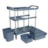 Kelibang Enlarged 3-Tier Dish Collection Cart