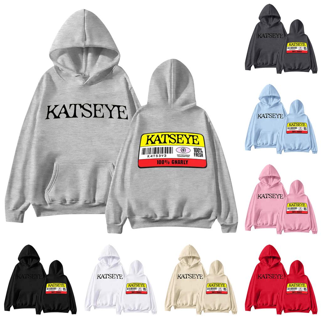 Unisex Fashion Lightweight Long Sleeve Pullover With Pockets Printed Hoodie