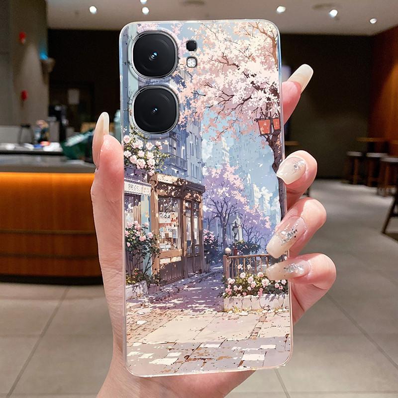 Casing For Vivo iQOO Neo9 Neo9s Pro+ Neo 9 9s Pro Plus 5G Luxury Dragon Cute Cool Boys Girls Transparent Phone Case Back Cover