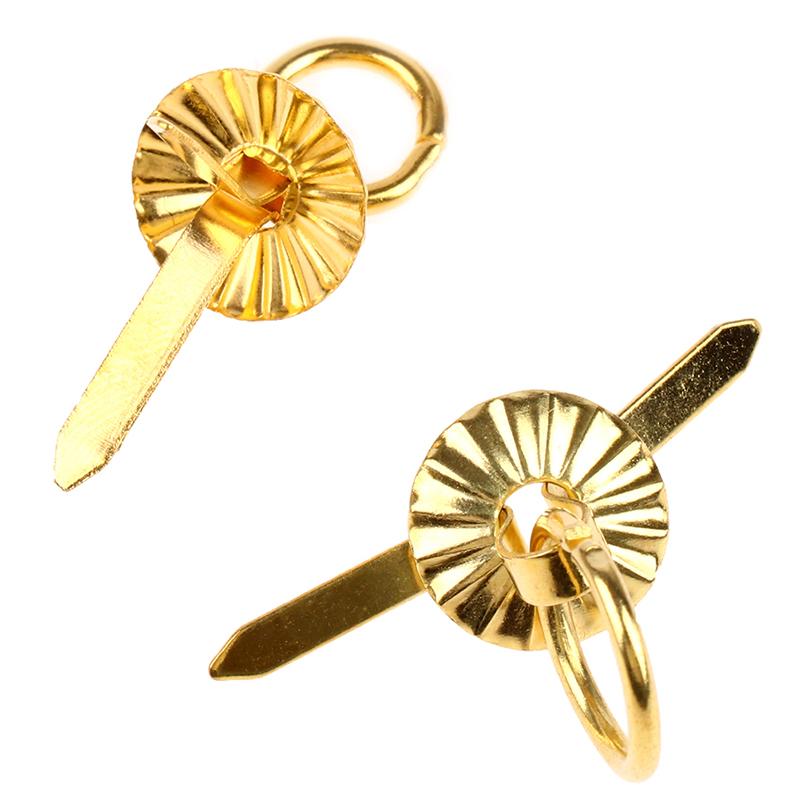 4 Stück 1/12 Beschläge Goldene Metallgriffe Zieht Spielzeug Puppenhaus Miniaturmöbel