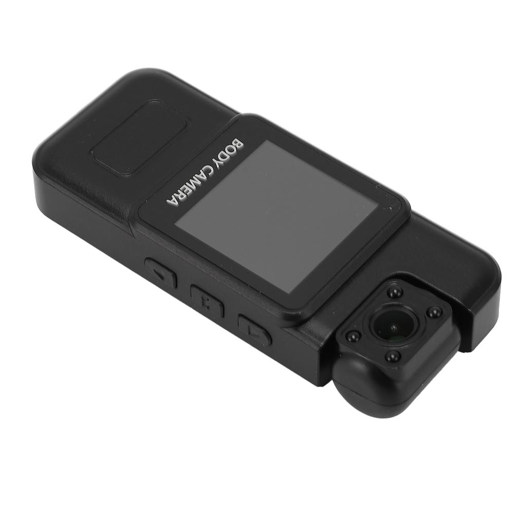 Body Video Recording Camera 4K Motion Detection 180° Rotatable Lens 1000mAH Wearable Camcorder for S