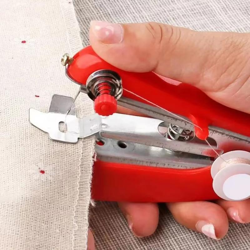 1/2ks Ruční šicí stroj Mini Manuální Steh Šicí stroj Protable Venkovní Cestování Oblečení Látky DIY Šicí Nástroj TMZ