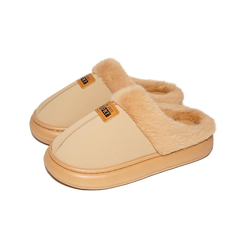 Fashion Fashion Women's Winter Slippers Indoor and Outdoor Warmth Anti-slip Comfort Thick Sole Casual Couple Home Shoes zapatos de mujer