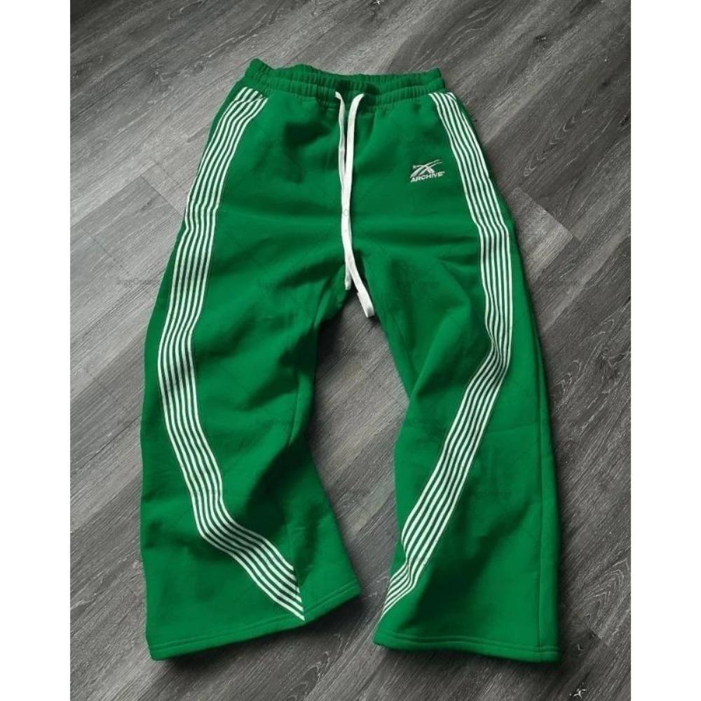 ZYLLO Barevné Street Hip-Hop Tepláky Y2K Harajuku Retro Kalhoty se širokými nohavicemi Americká Oversized Móda Volné a Všestranné Neformální