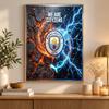Manchester City Diamond Painting Kit 5D Full Drill DIY Diamond Mosaic Wall Art Home Decor