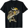 Retro Minnesota Walleye Fishing Lake Walleye Fishing T-Shirt S-3XL