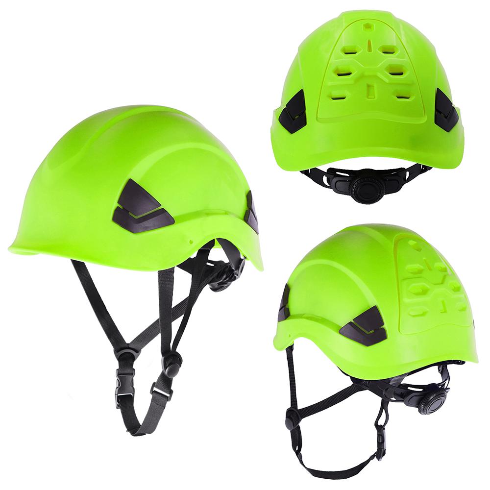 Przemysłowy hełm ochronny sallet neon