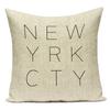 Letter Geometry Print Cushion Cover Decorative Pillow Cover Sofa Bed Car Throw Pillowcase Accessories Sweet Home Textile Decor