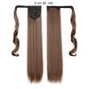 LISI HAIR Lange gerade Wrap Around Clip In Pferdeschwanz Haarverlängerung Hitzebeständige synthetische Pferdeschwanz Fake Hair