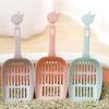 1pc Cat Litter Scoop Pet Spreading Scoop Cat Litter Shovel with Easy Handle for Pet Cat Kitty Poop Plastic Cat Litter Shovel
