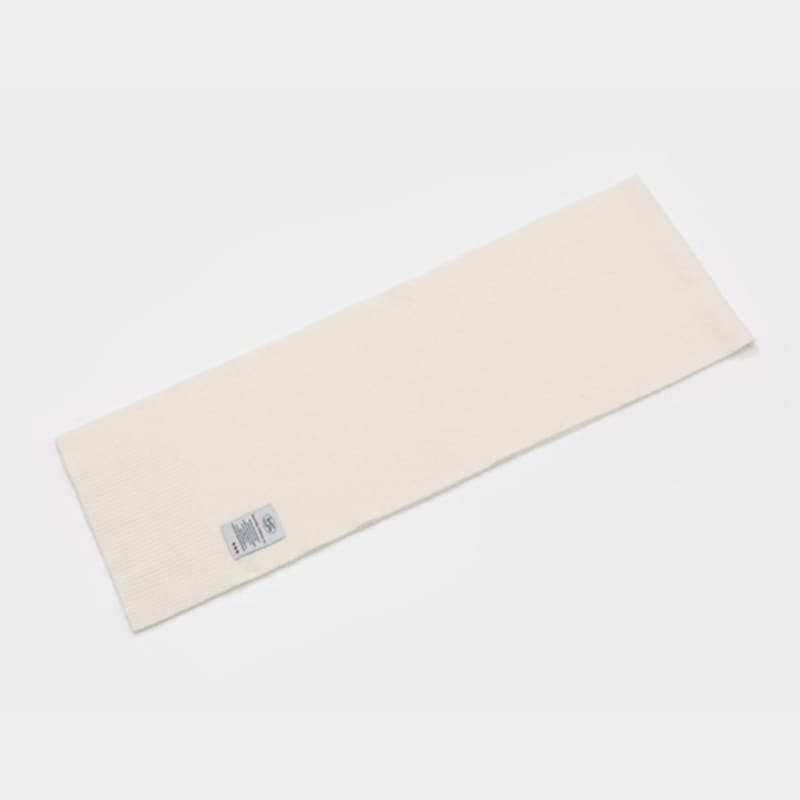 RECLOW RECLOW Wool Touch Knit Muffler Ivory