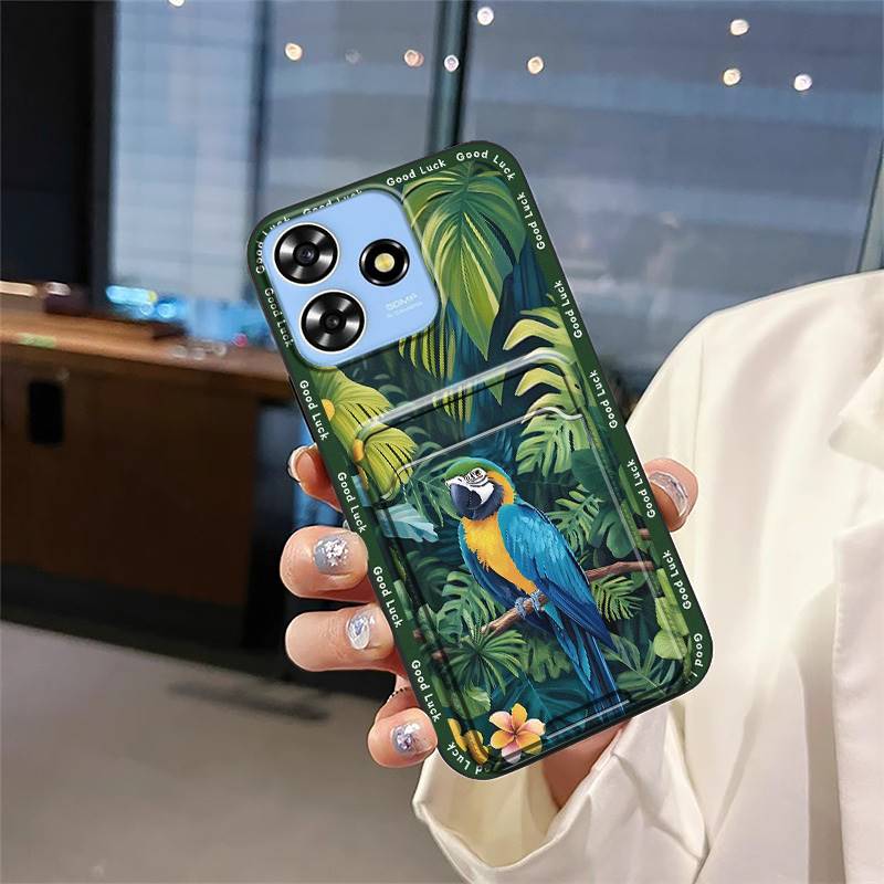Waterproof Fashion Design Phone Case For ZTE Blade A73 4G/V50 Smart/V50 Design 4G/Axon50Lite Card Bag Back Cover Cartoon