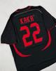 KAKA 22 Retro Football Soccer Jersey Summer Short Sleeve Sport Tee Y2K Loose Oversized Streetwear Collection Tops