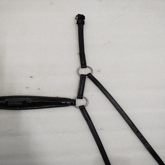 Patent Leather Drop Noseband Horse Good Bridle Noseband All Sizes Are Available