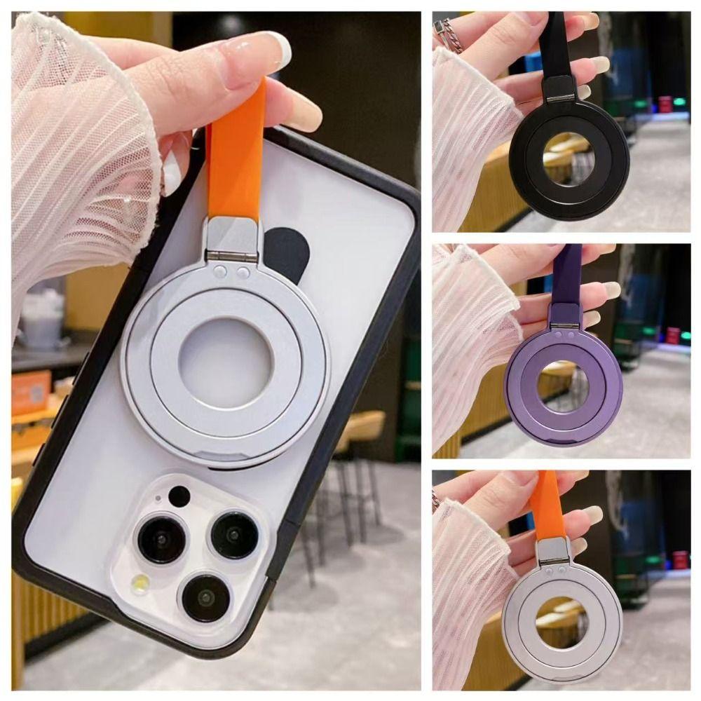 Mit Riemen Handyhalter Starker magnetischer Schreibtischständer Neuer Handy-Ringhalter Für Magsafe