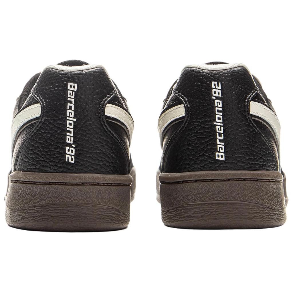 Li Ning Zheng Rong 92S Extreme Sports Skateboarding Professional Low Top Skate Shoes Men Sneaker Black White AEPV081-2