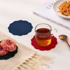 1 Pcs Silicone Dish Drying Mat Heat Resistant Draining Tableware Durable Cushion Pad Dinnerware Table Mat Placemat