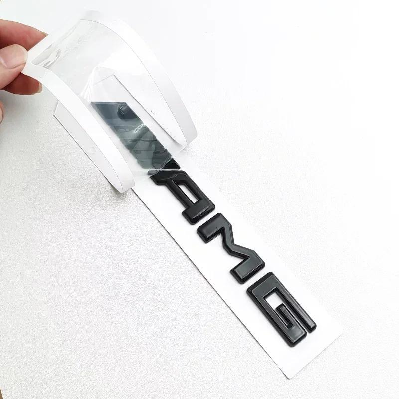 3D ABS Černé Logo Znak AMG Písmena Znak na Kufr Auta Pro Mercedes Benz W204 W205 W176 W177 W212 W213 AMG Samolepka Příslušenství
