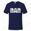 Dad Guns T-Shirt for Men Short Sleeve Tes Father's Day Gift Gun Lover Graphic Tops Harajuku Streetwear Oversized Male Clothing