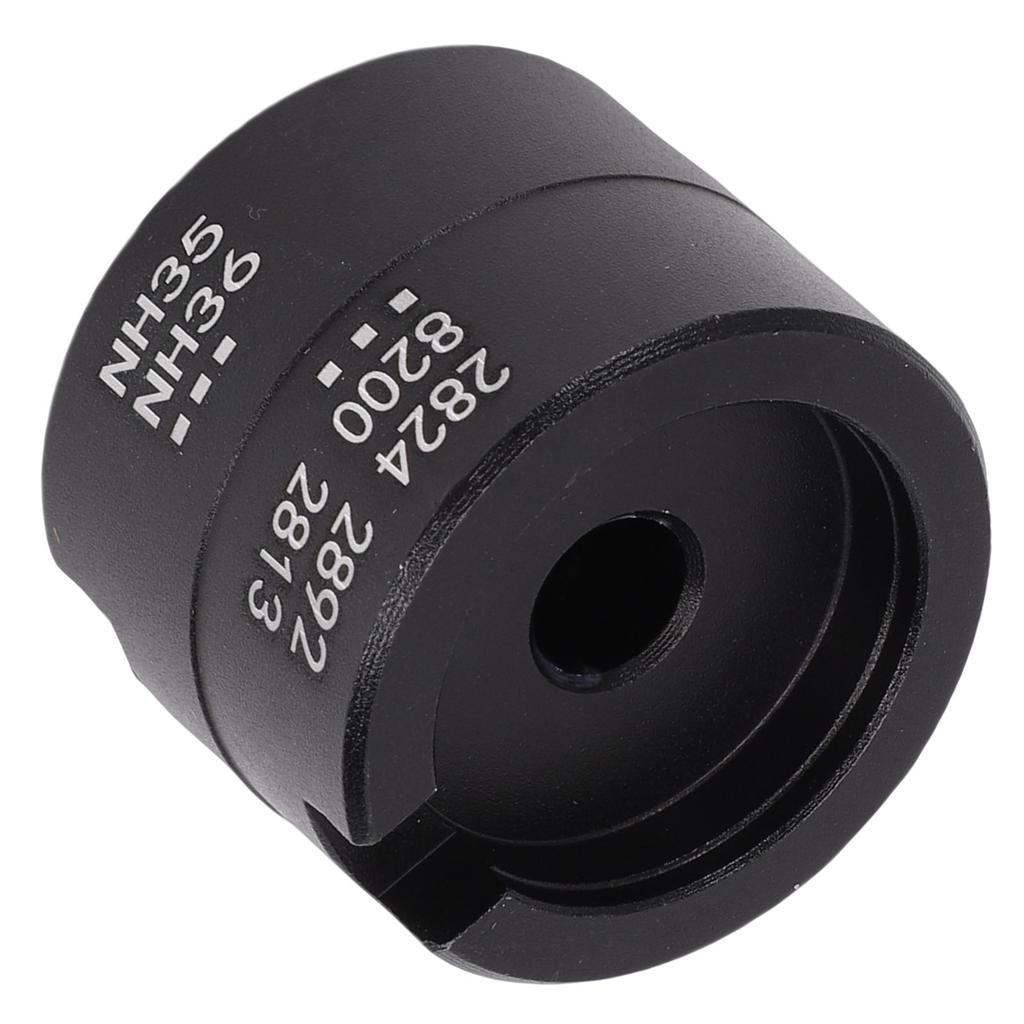 Watch Movement Holder Fit for 2824 2892 8200 2813 35 36 Movement Aluminum Alloy Watch Repair Assembly Tool Black